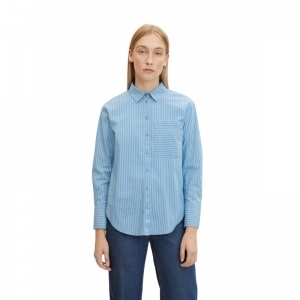 000000 702020 [blouse popli] 30198 blue whit