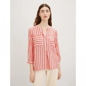 000000 702046 [blouse strip] 31591 red white