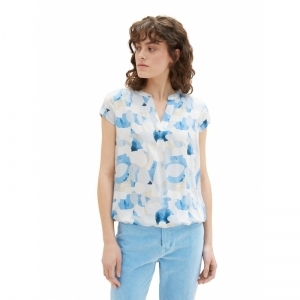 000000 702021 [blouse print] 32135 blue shap