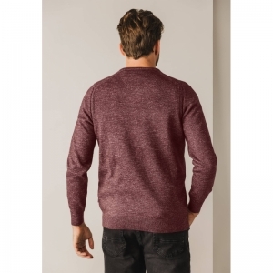 113001 113001 [Pullovers] 4900 donkerrood