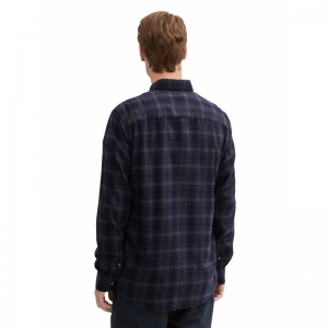 000000 102020 [tonal checke] 36006 navy tona