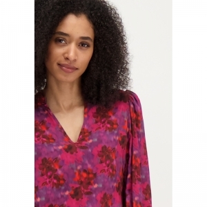 000000 BLOUSE CHEMISIER (À MAN 24 magenta/mauv