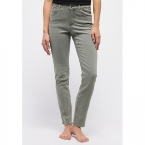 123704 12 [Jeans Stretch] 5285 past olive