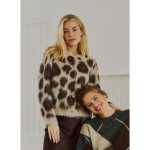 FQLIPPI-CARDIGAN 8716 Oyster Gre