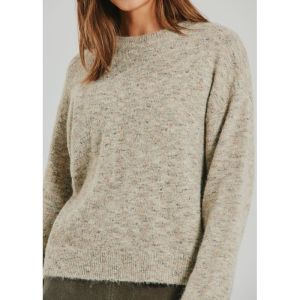 FQESTWEED-PULLOVER 8837 Oyster Gre