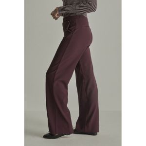 Mira (Elastic) Twill Jersey 434 Burgundy Re