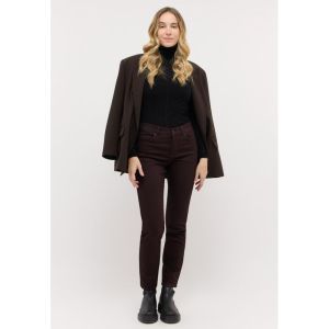123704 12 [Jeans Stretch] 6015 deep wine 