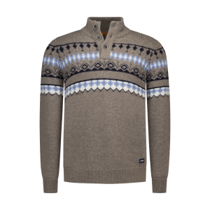 000000 PULLOVER [PULLOVER] 1140 GREY BROWN