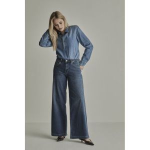 1 2 [Pants Denim] D119 Faded Blue