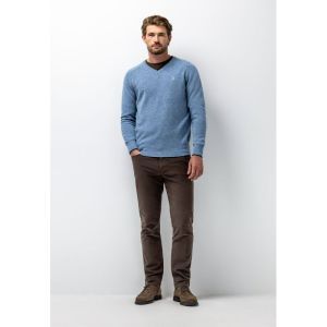113001 113001 [Pullovers] 5600 grijsblauw