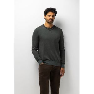 113001 113001 [Pullovers] 3689 bladgroen 
