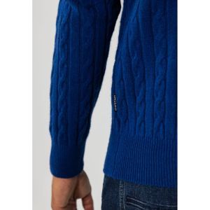 113002 113002 [Pullovers] 5700 kobalt uni