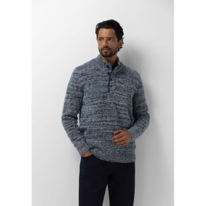 113002 113002 [Pullovers] 5695 grijsblauw
