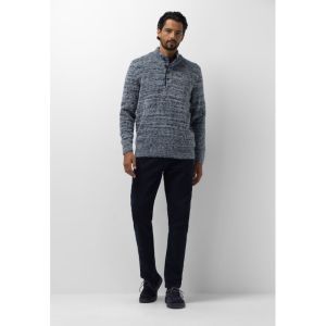 113002 113002 [Pullovers] 5695 grijsblauw
