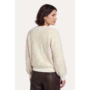 Karmen knit pullover 016014 Wool Whi