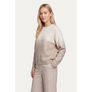 Krissy knit pullover 016502 Wool Whi