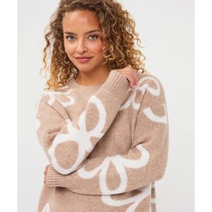 Sweater Intarsia 179 Sand Melang