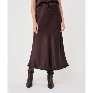 Skirt long acetate 775 Cacao