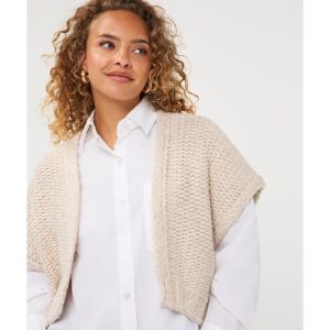 Cardigan gilet 170 Biscuit