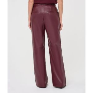 Trousers wide PU 488 Merlot