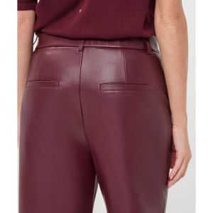 Trousers wide PU 488 Merlot