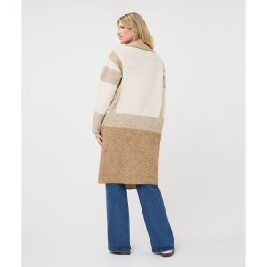Cardigan stripes 179 Sand Melang