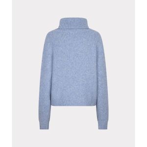 Sweater open big col 619 Sky Blue
