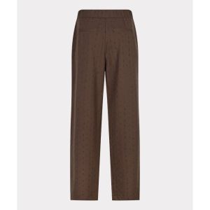 Trousers rhinestones 185 Coffee
