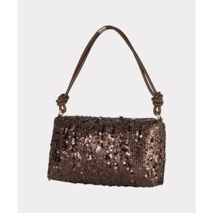 Bag sequins 185 Coffee